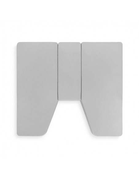 Sábana bajera ajustable gris ( 3 piezas )