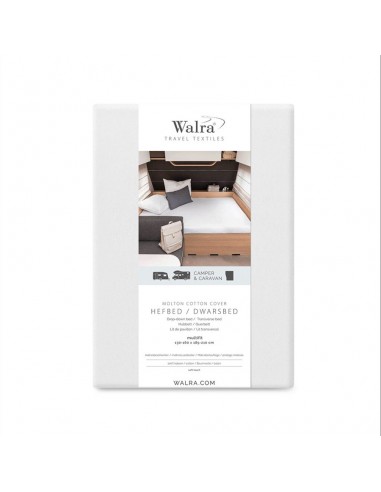 Protector blanco para cama abatible o transversal