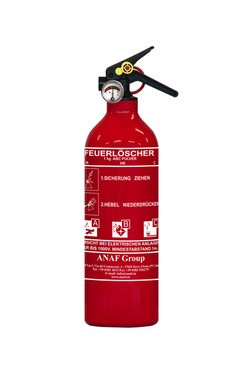 Extintor 1Kg ABC con indicador de presión