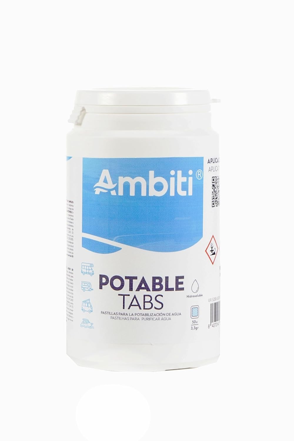 Pastillas potabilizadoras Ambiti