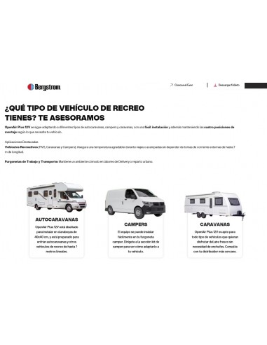 Aire Acondicionado12V OPEN AIR Plus Full inverter