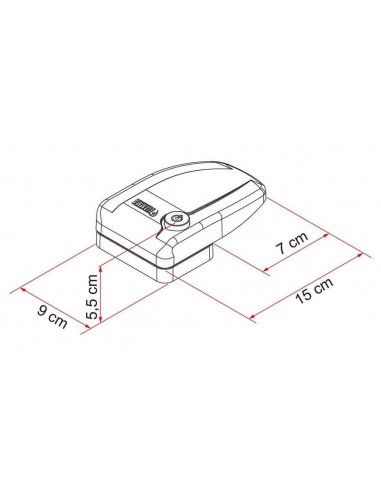 Cerradura Fiamma Safe Door 3