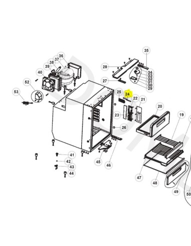 Resistencia nevera Dometic