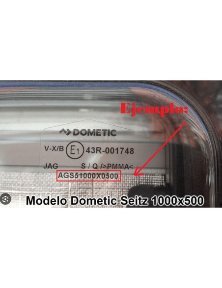 Mosquitera ventana Dometic Ancho 500