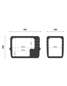 Nevera Portátil ITB52 Indel B 52 Litros 2
