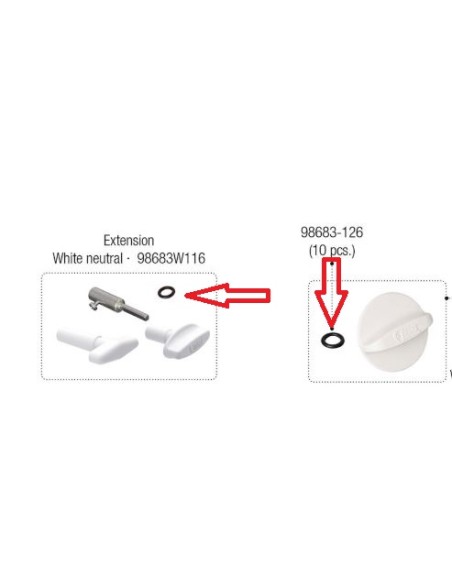 Junta Anillo OR para Claraboya Turbo vent / vent
