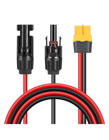 Conector de panel solar a batería portátil 3M