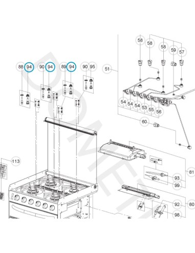 kit bujía para cocinas dometic