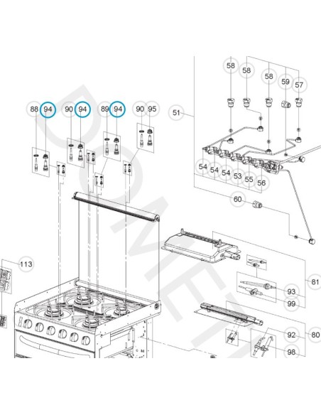 kit bujía para cocinas dometic