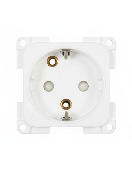 Enchufe Stuko 220V CBE BLANCO