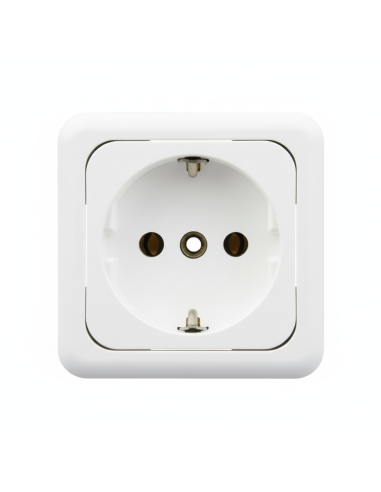 Enchufe Stuko 220V CBE BLANCO