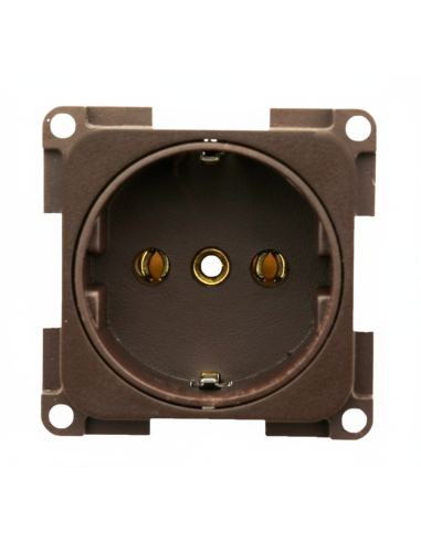 Enchufe Stuko 220V CBE Marron