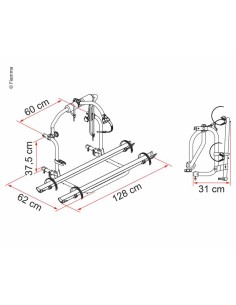 Portabicicletas Fiamma Trigano-CI-Roller Team 2