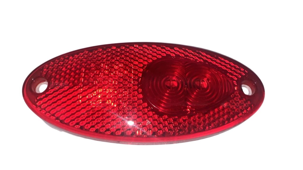Luz de gálibo roja