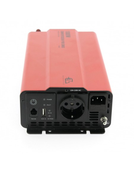 Inversor de onda sinusoidal pura 12 V 1000 W EZA