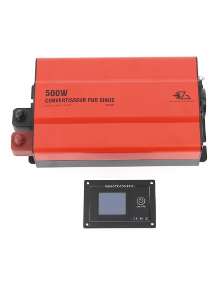Inversor de onda sinusoidal pura 12 V 500 W EZA