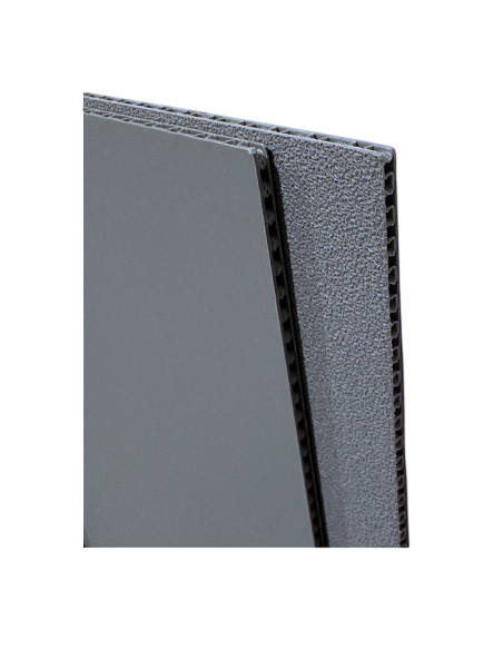Panel de plástico pluma max Gris oscuro