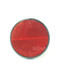 Reflector redondo autoadhesivo rojo 2