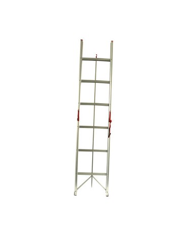 Escalera plegable de aluminio