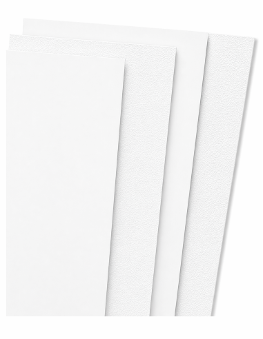 Panel de plástico pluma max Blanco