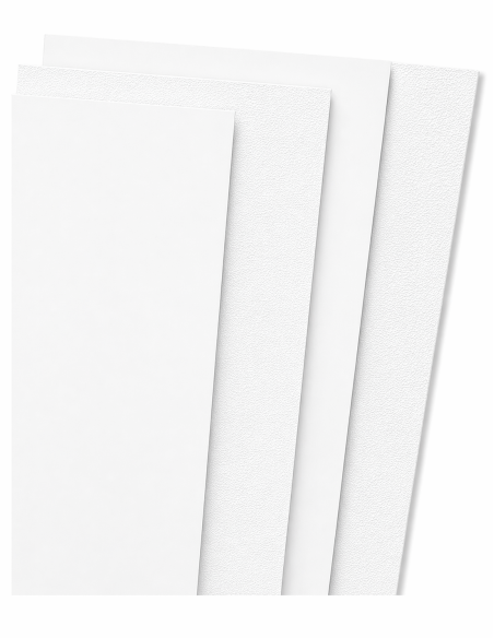 Panel de plástico pluma max Blanco