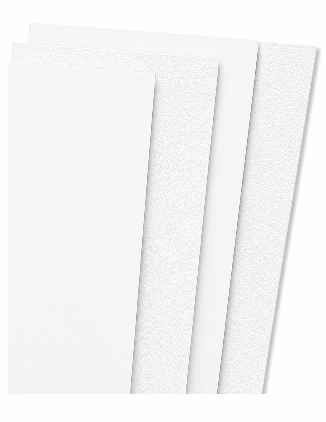 Panel de plástico pluma max Blanco