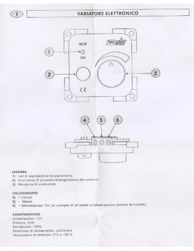 Dimmer CBE color Marron