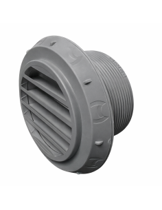 Difusor de aire Ø 60 a 45º orientable GRIS