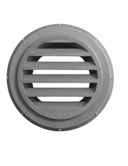 Difusor de aire Ø 60 a 45º orientable GRIS