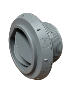 Difusor de aire Ø 60 regulable y orientable Gris 2