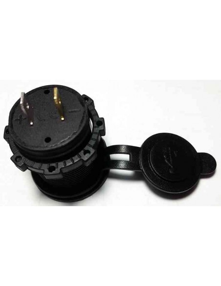 CARGADOR USB SERIE BLACK
