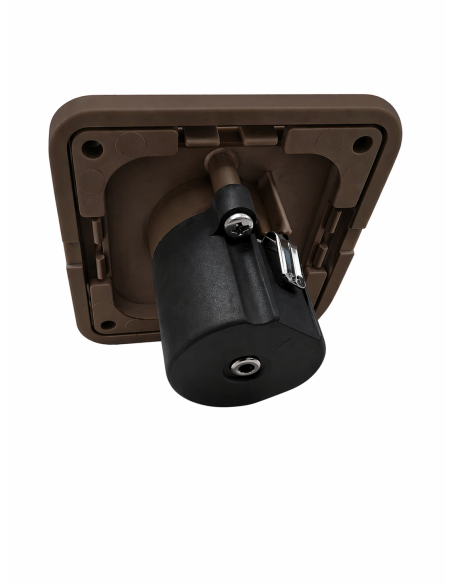 Toma de 12v conexión mechero CBE Marrón