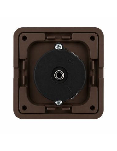 Toma de 12v conexión mechero CBE Marrón