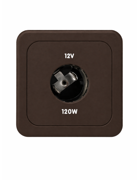 Toma de 12v conexión mechero CBE Marrón
