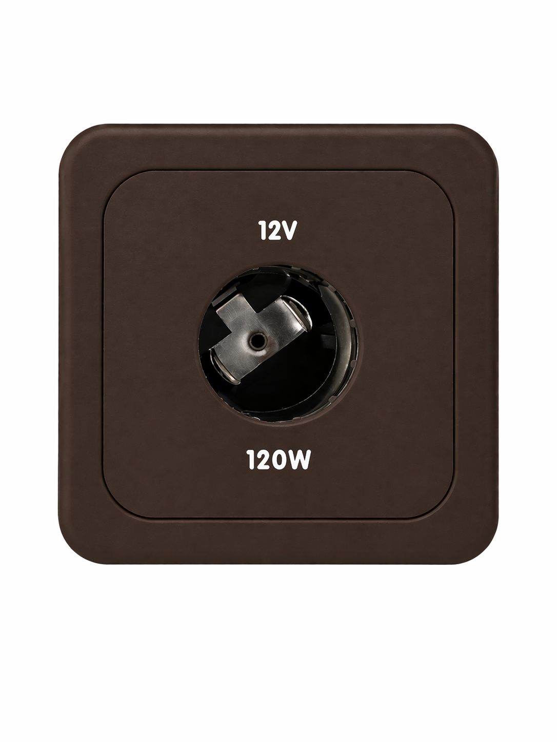 Toma de 12v conexión mechero CBE Marrón