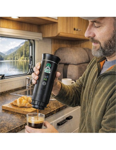 Cafetera portátil recargable