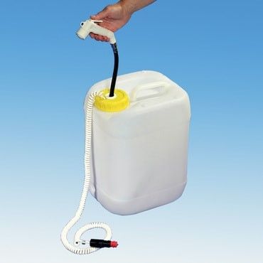 Garrafa 20L con ducha portátil 12V