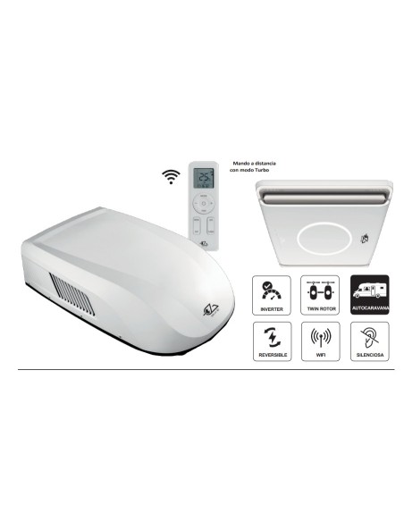 Aire acondicionado EZA Smart Power Twin 3600W