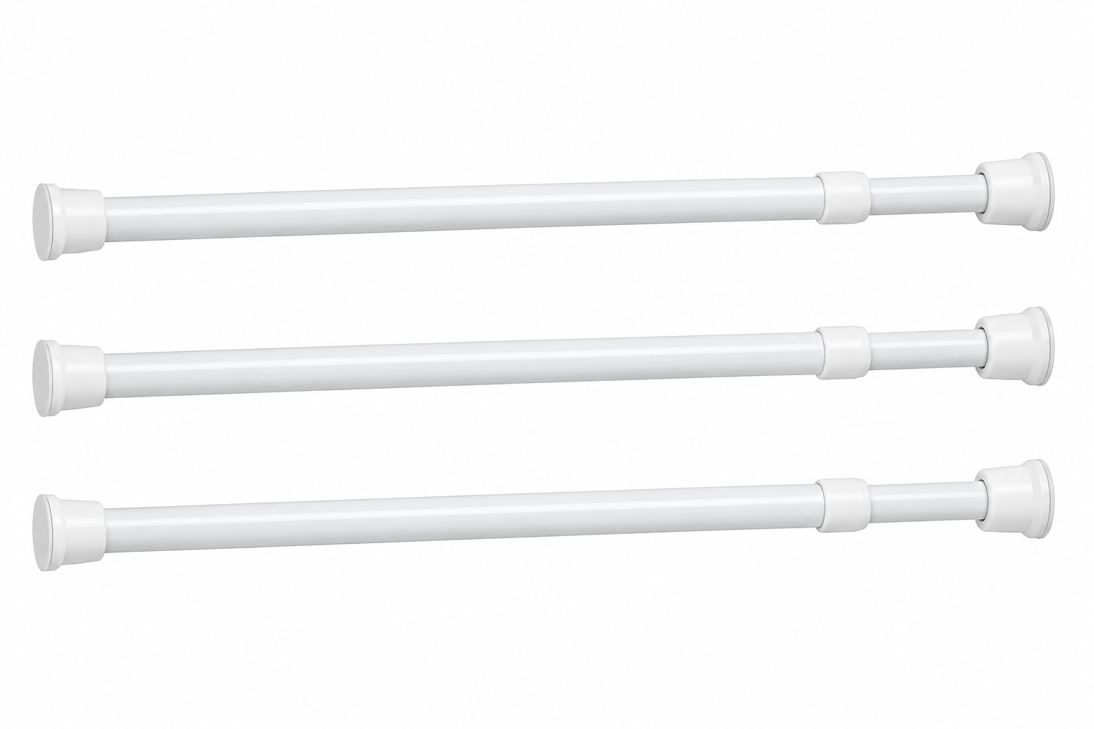 Kit de 3 barras sujeción 25 a 43cm