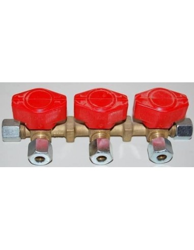 LLAVE DE PASO TRIPLE TRUMA
