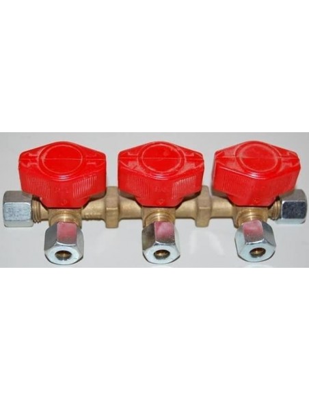 LLAVE DE PASO TRIPLE TRUMA