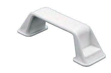 Tirador de plástico Blanco