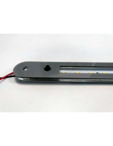REGLETA DE 24 LED CON INTERRUPTOR Y A 12V