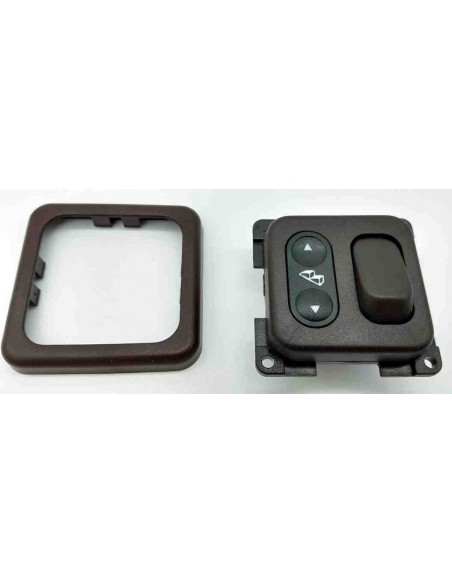 INTERRUPTOR MARRÓN DOBLE ESCALÓN + LUZ