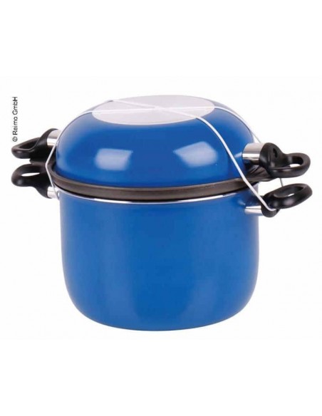 JUEGO DE OLLAS EN ALUMINIO 9 PIEZAS