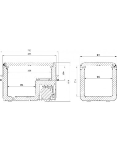 DOMETIC CFX3 55IM (con dispensador de hielo)