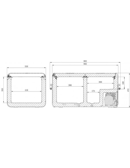 DOMETIC CFX3 95DZ ( doble zona )