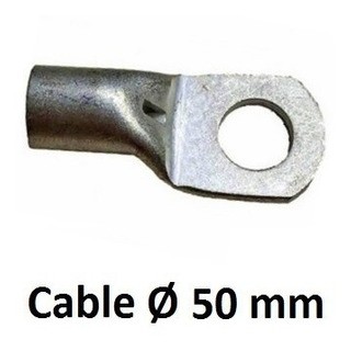 Terminal redondo para cable de 50 mm
