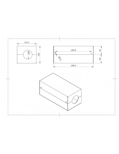 Caja montaje para calefacciones estacionarias