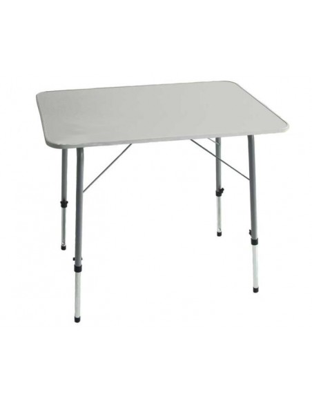 Mesa de camping con patas regulables